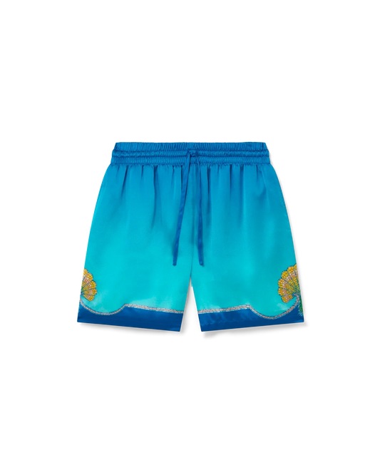 Coquillage Color¨¦ Silk Shorts