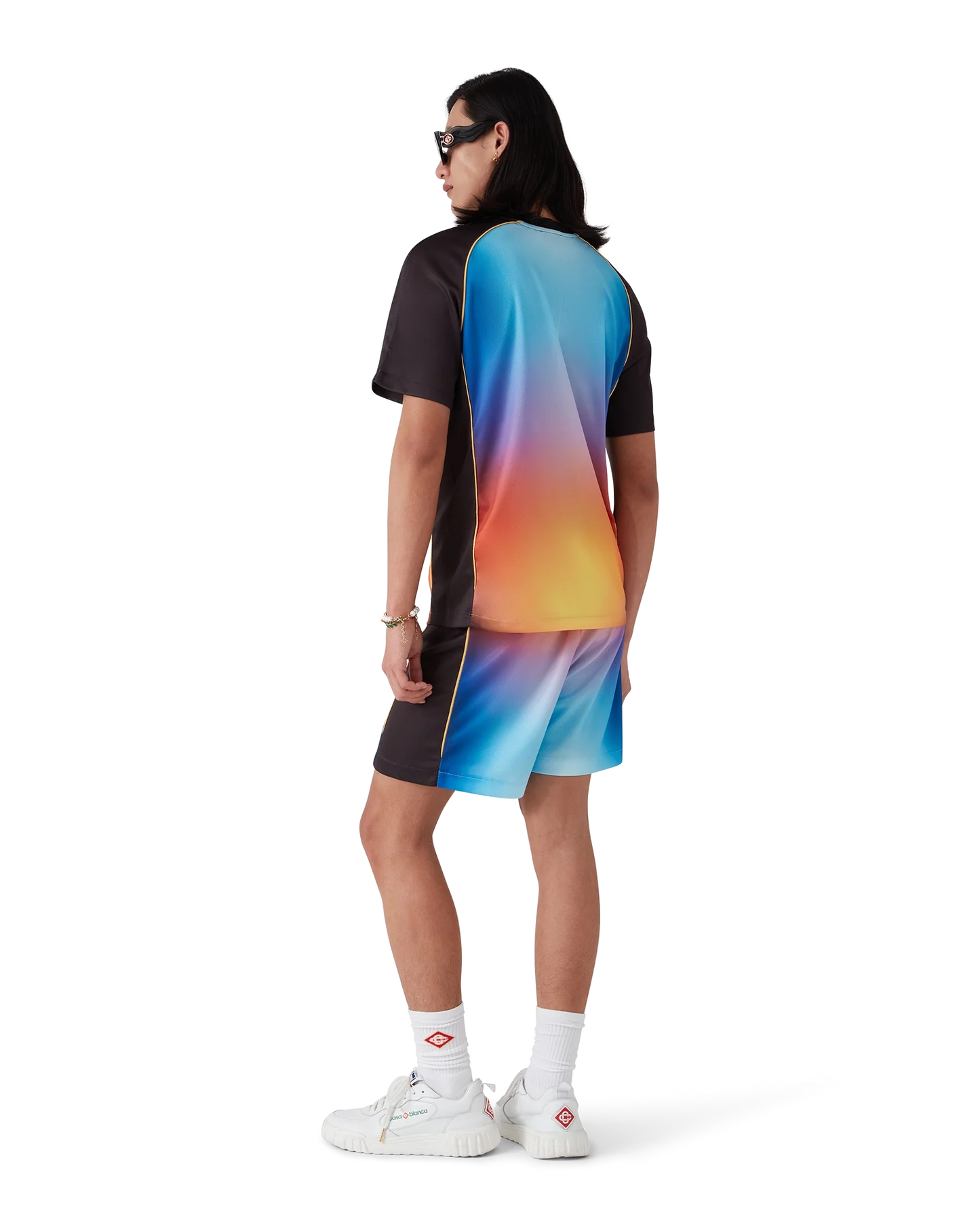 Gradient Short Sleeve Football Shirt
