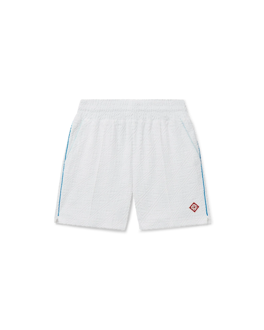 Tennis Stripe Towelling Shorts