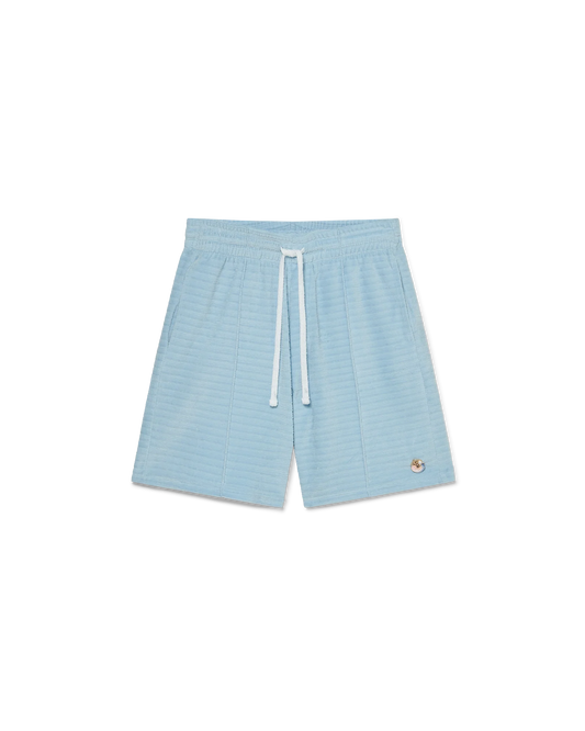 Velour Stripe Shorts