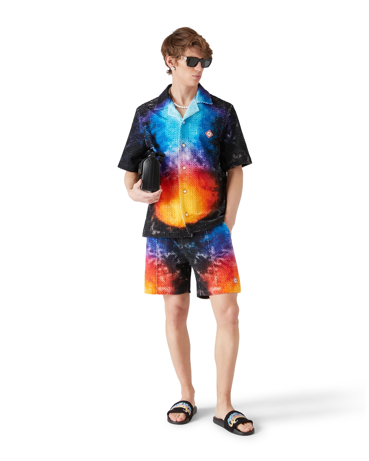 Gradient Towelling Shorts