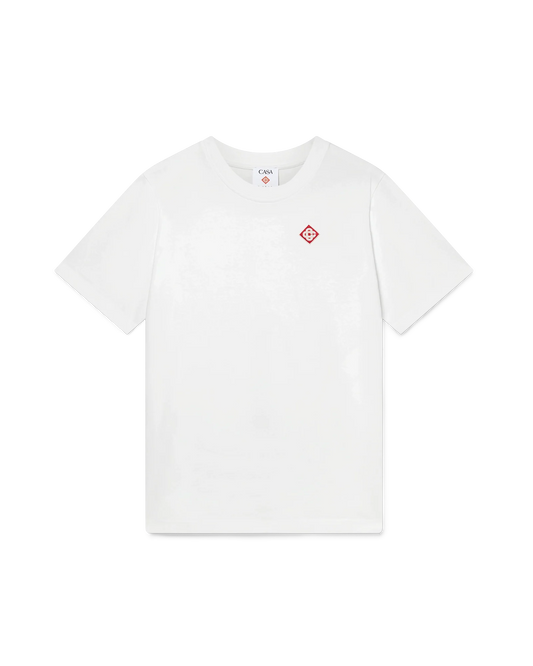 White Diamond Logo Short Sleeve T-Shirt