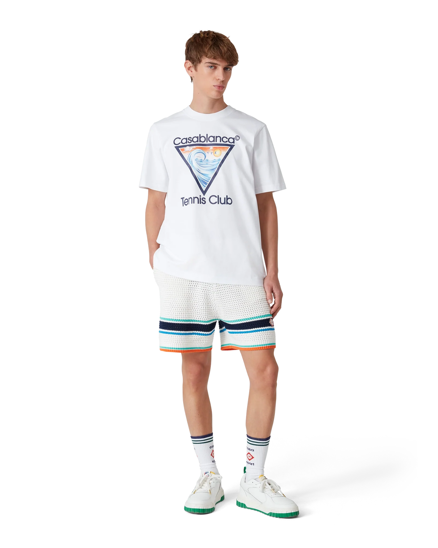 Tennisclub-Icon Kurzarm-T-Shirt