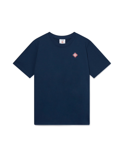 Navy Diamond Logo Short Sleeve T-Shirt
