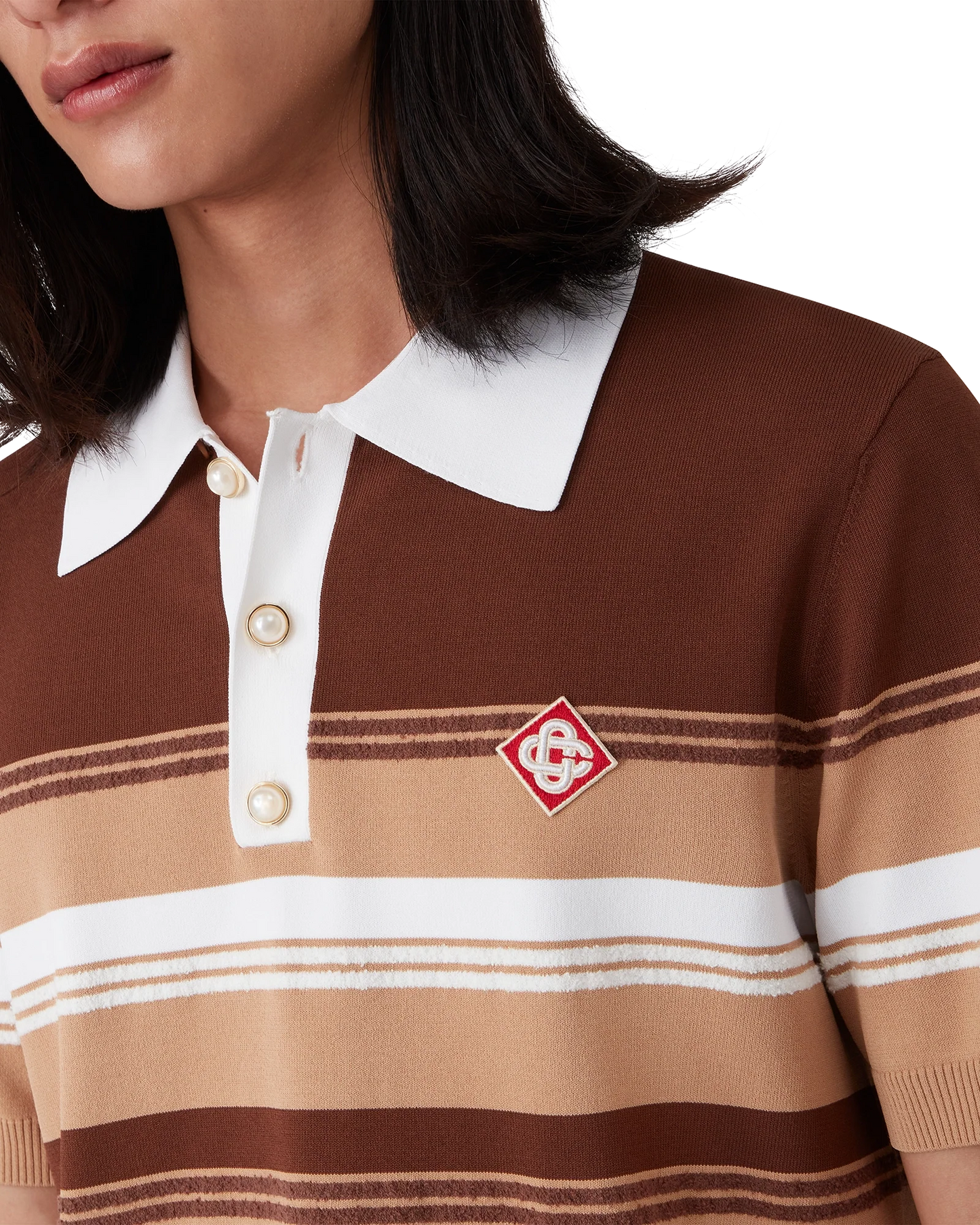 Stripe Polo Shirt