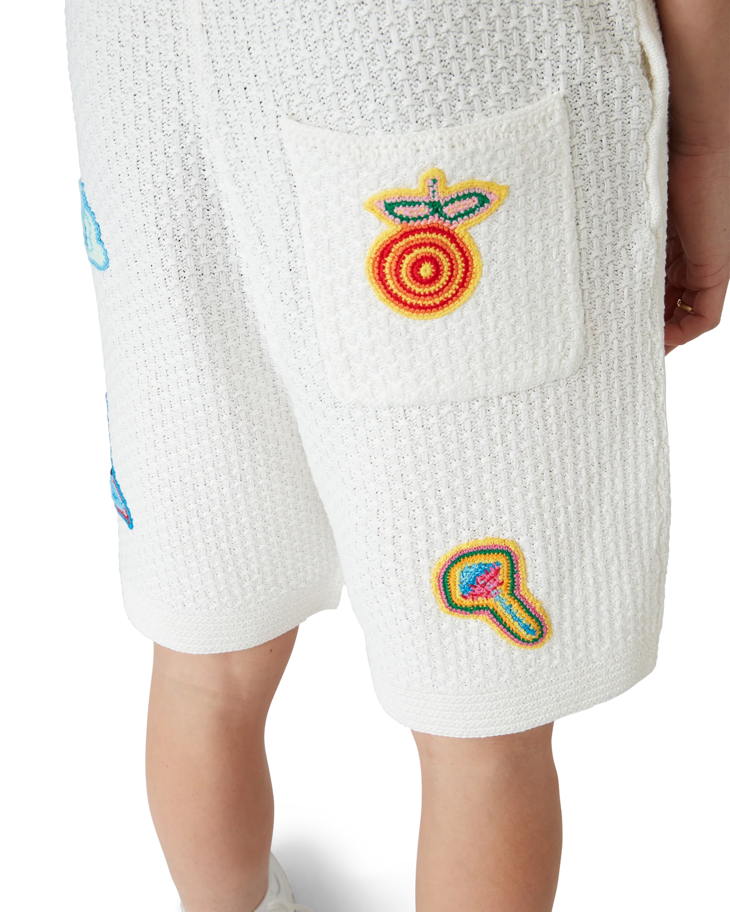 Motif Crochet Shorts
