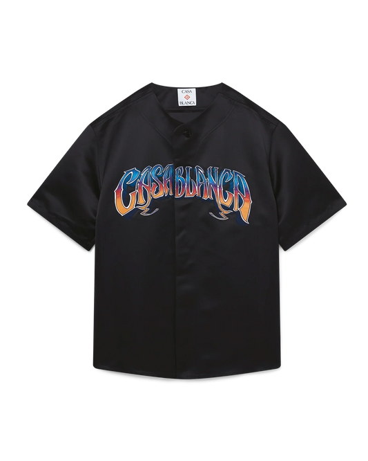 Gothic Baseball Short Sleeve Shirt