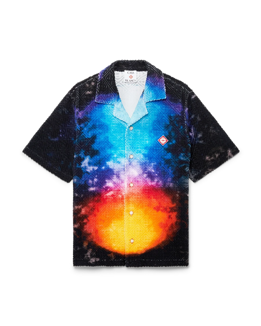 Gradient Short Sleeve Towelling Shirt