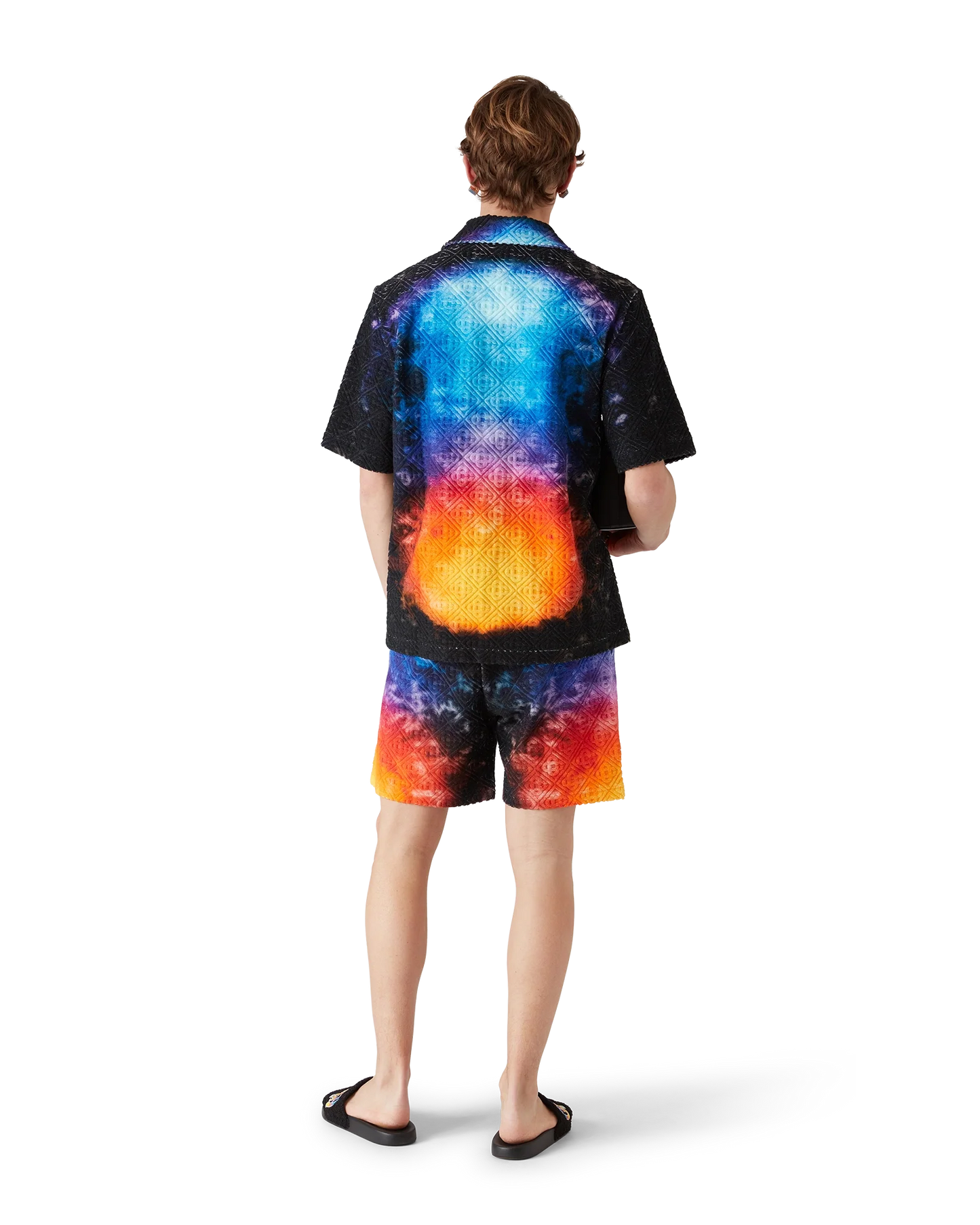 Gradient Short Sleeve Towelling Shirt