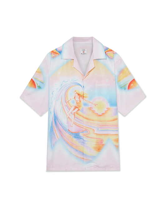 Psychedelic Nirvana Short Sleeve Swim Shirt