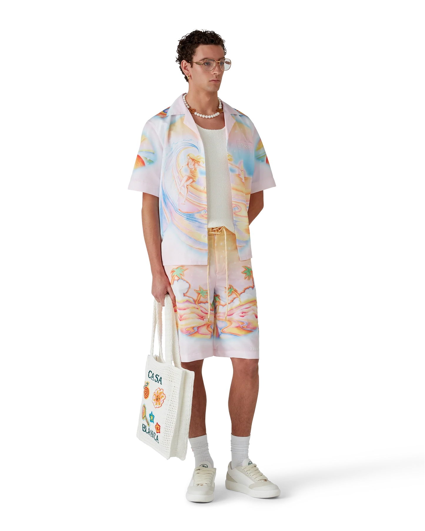 Psychedelic Nirvana Short Sleeve Swim Shirt