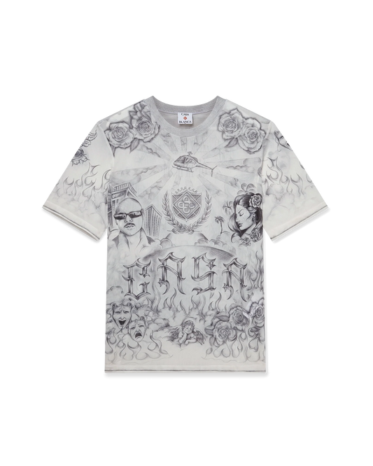 Tattoo Mesh Top