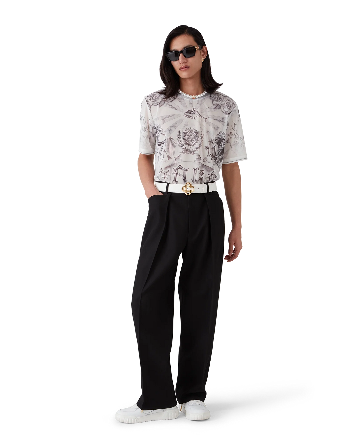 Tattoo Mesh Top