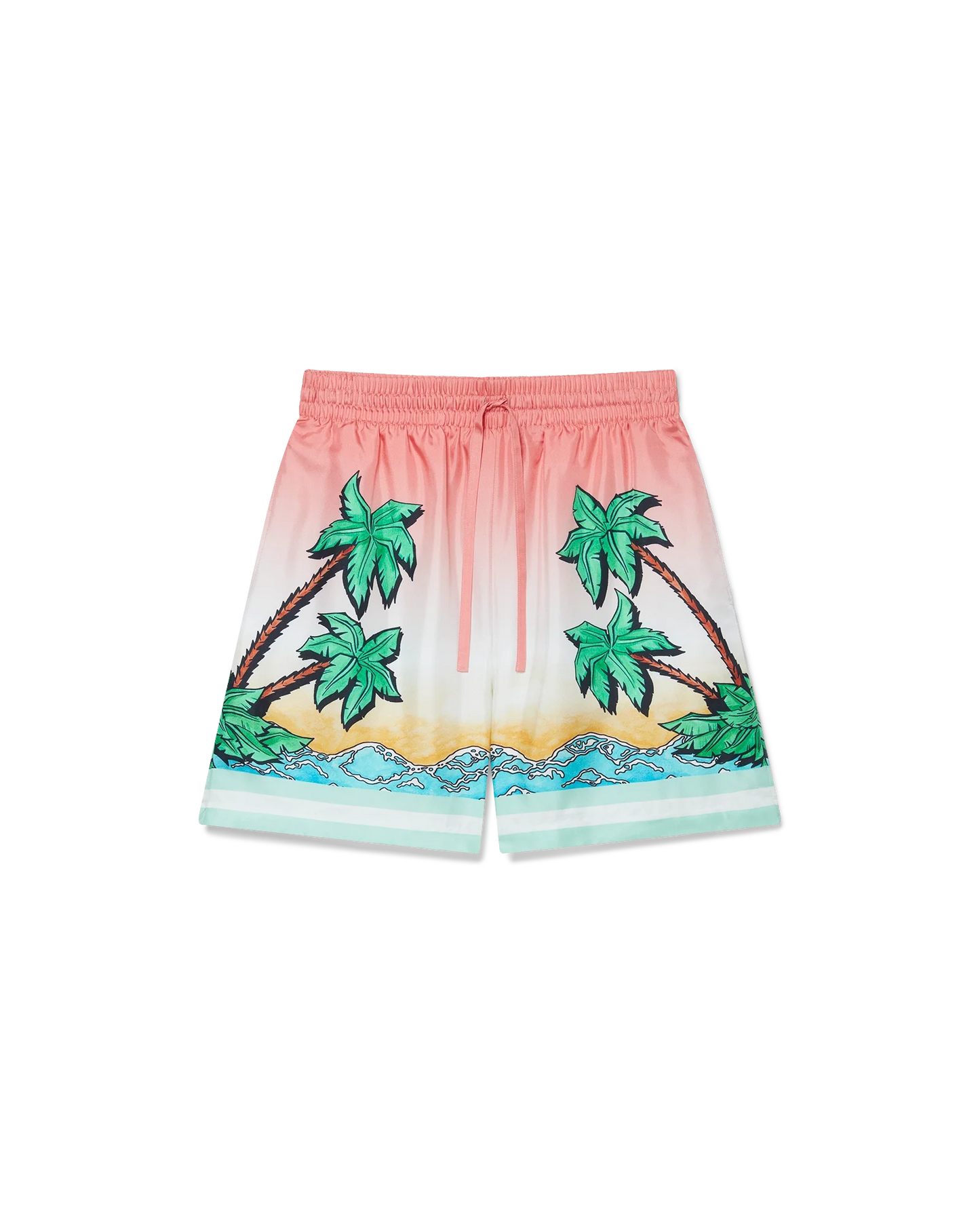 Tennis Club Silk Shorts