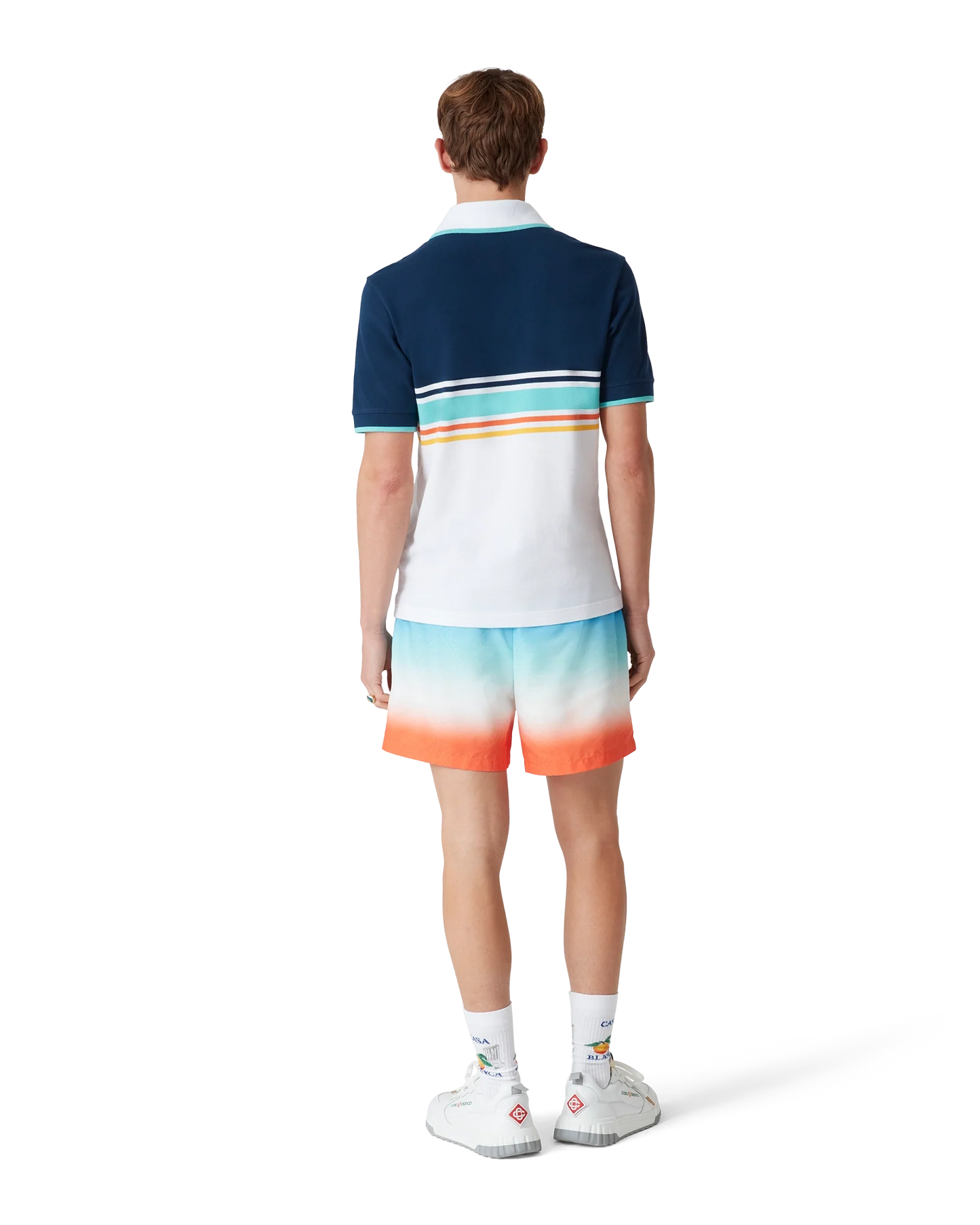 Gradient Jacquard Swim Shorts