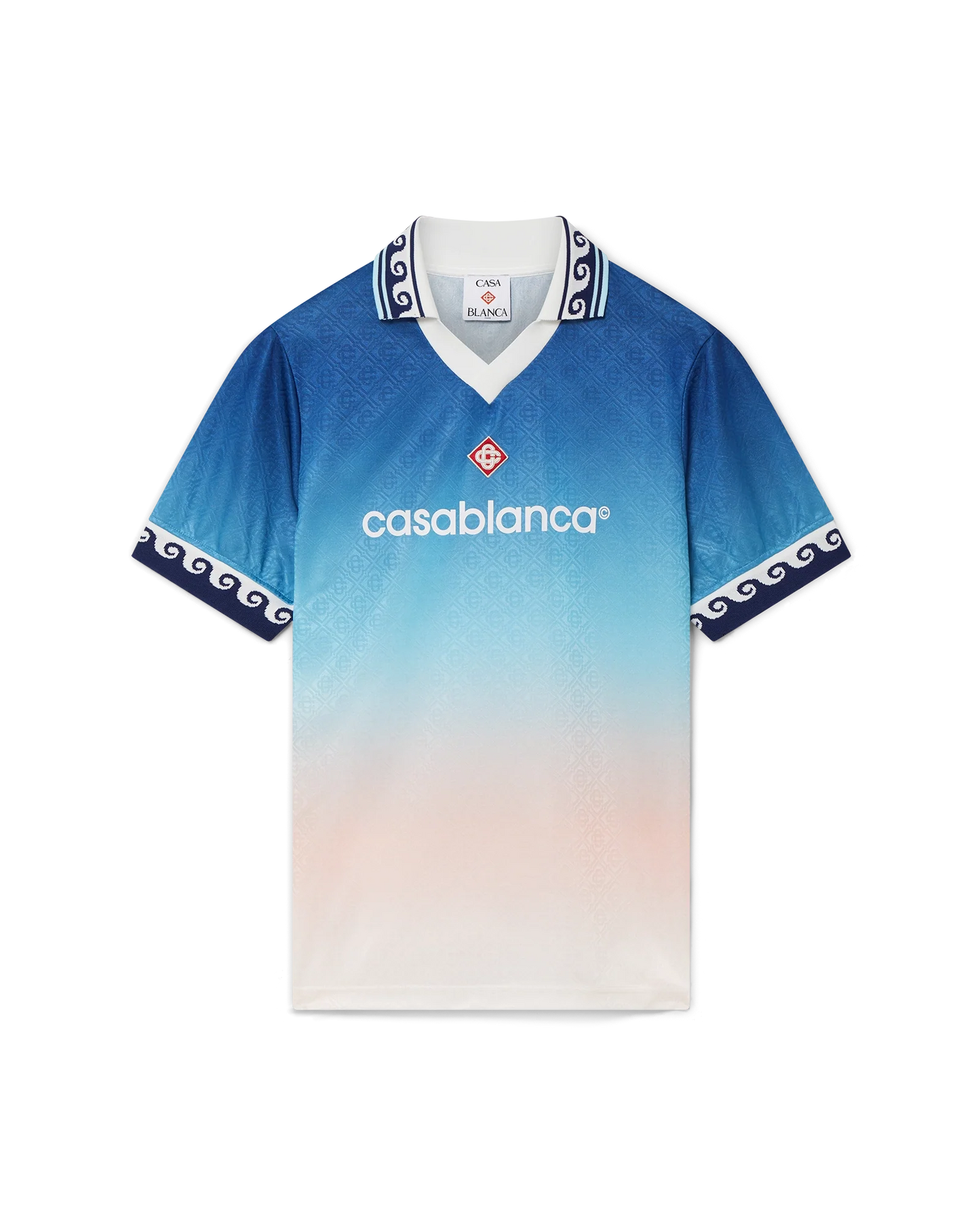Jacquard Gradient Football Shirt