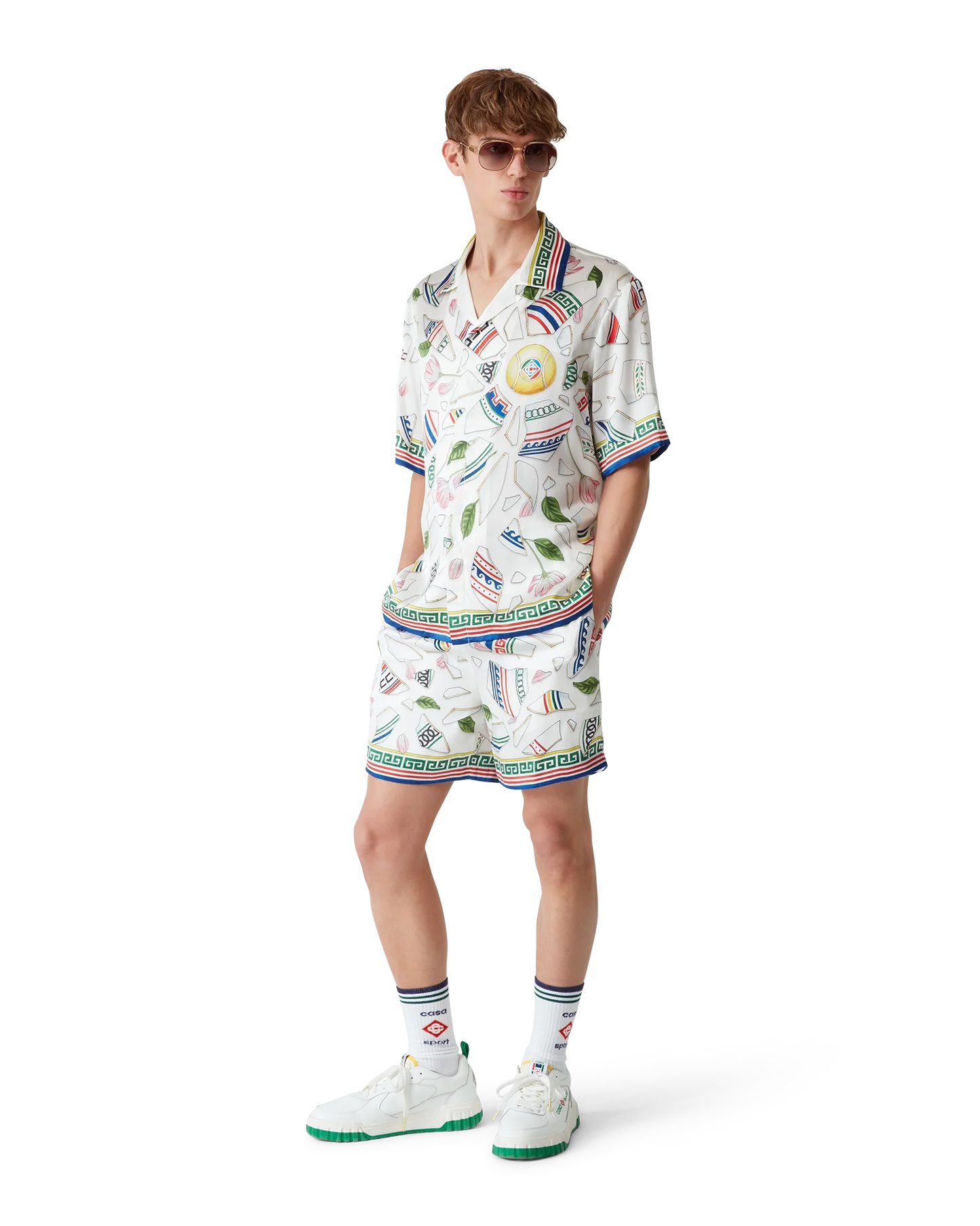 Le Vase Brise Silk Shorts