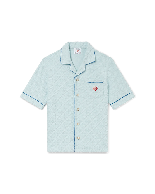 Monogram Towelling Short Sleeve Shirt