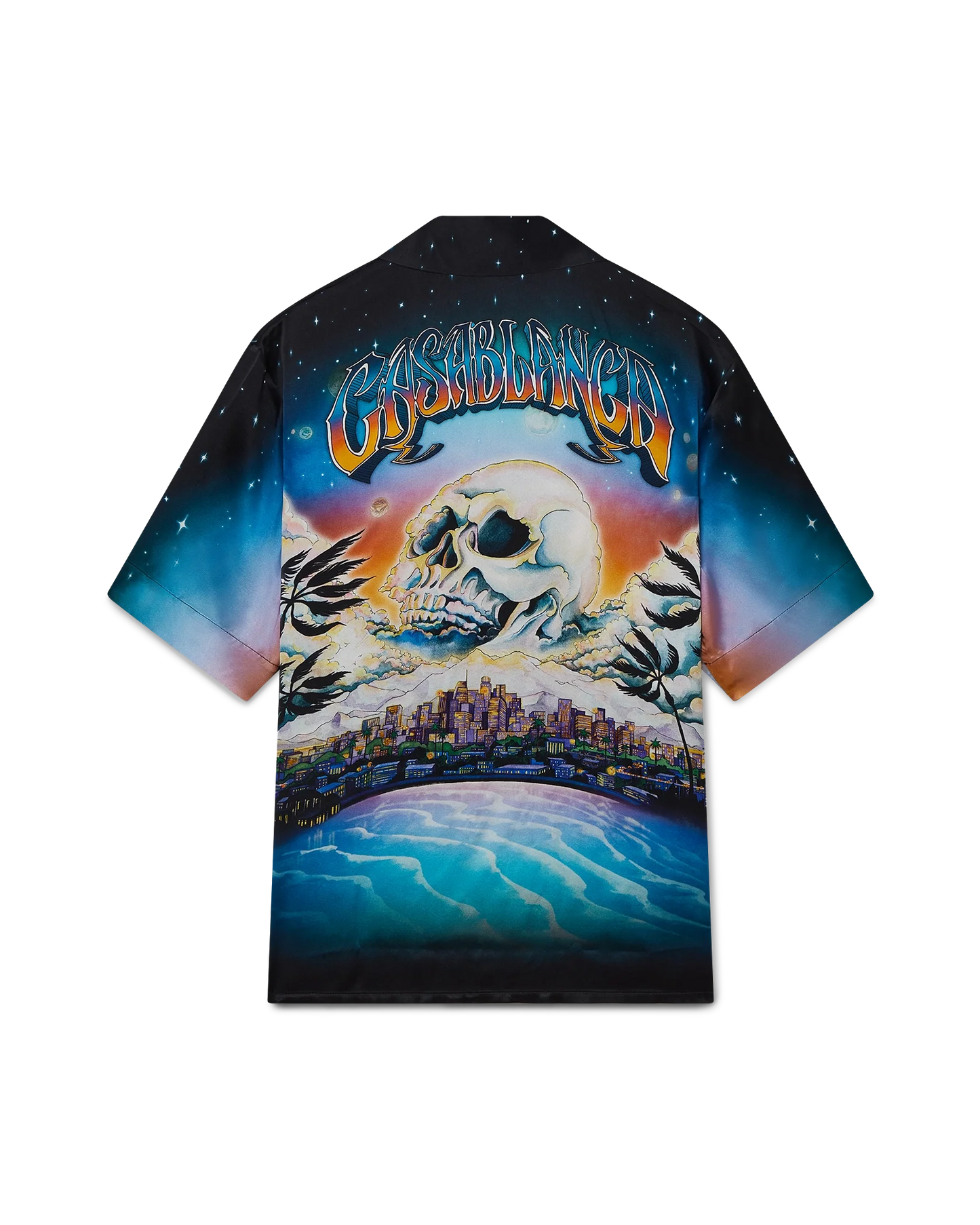 La Prémonition Short Sleeve Silk Shirt