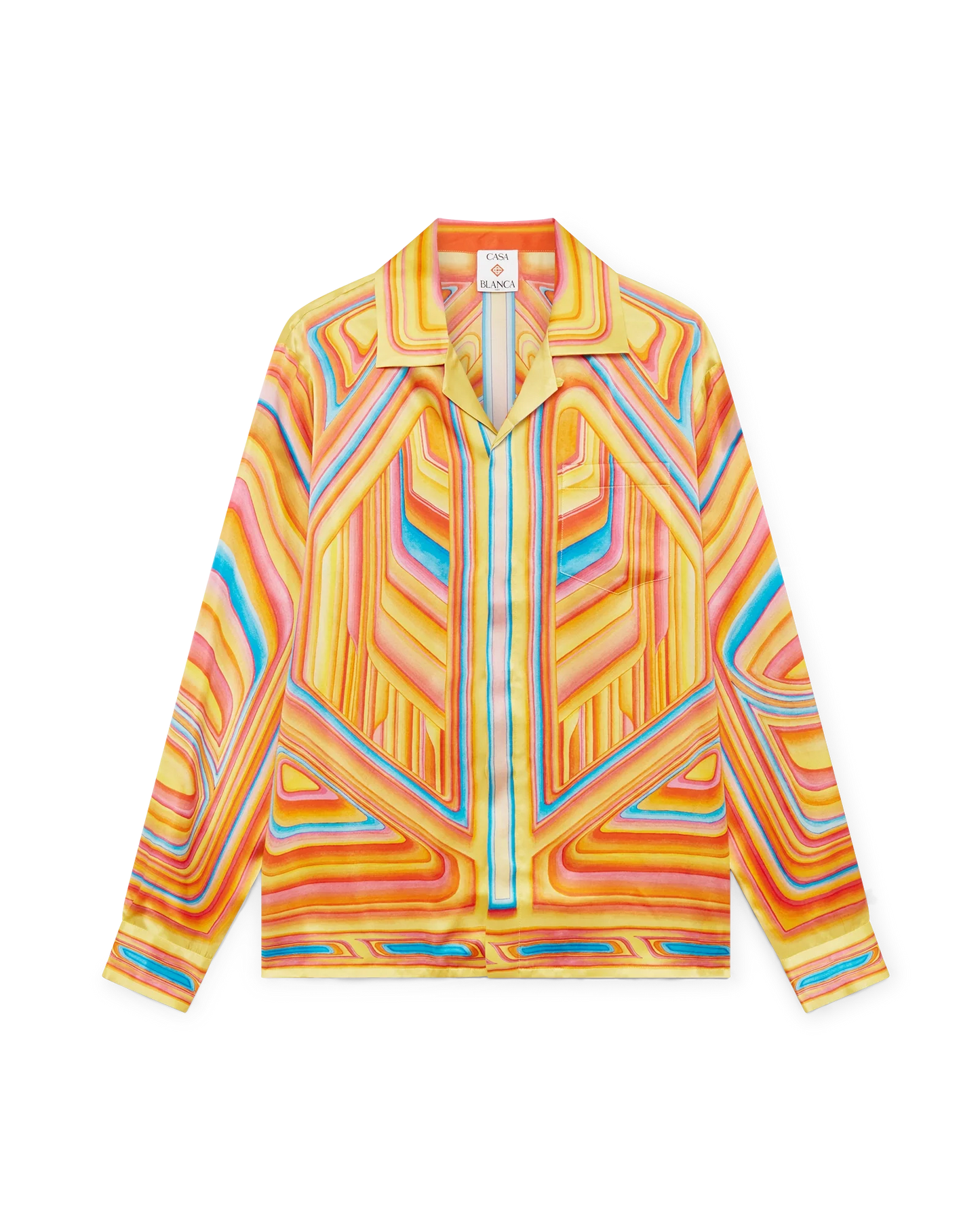Low Rider Long Sleeve Silk Shirt