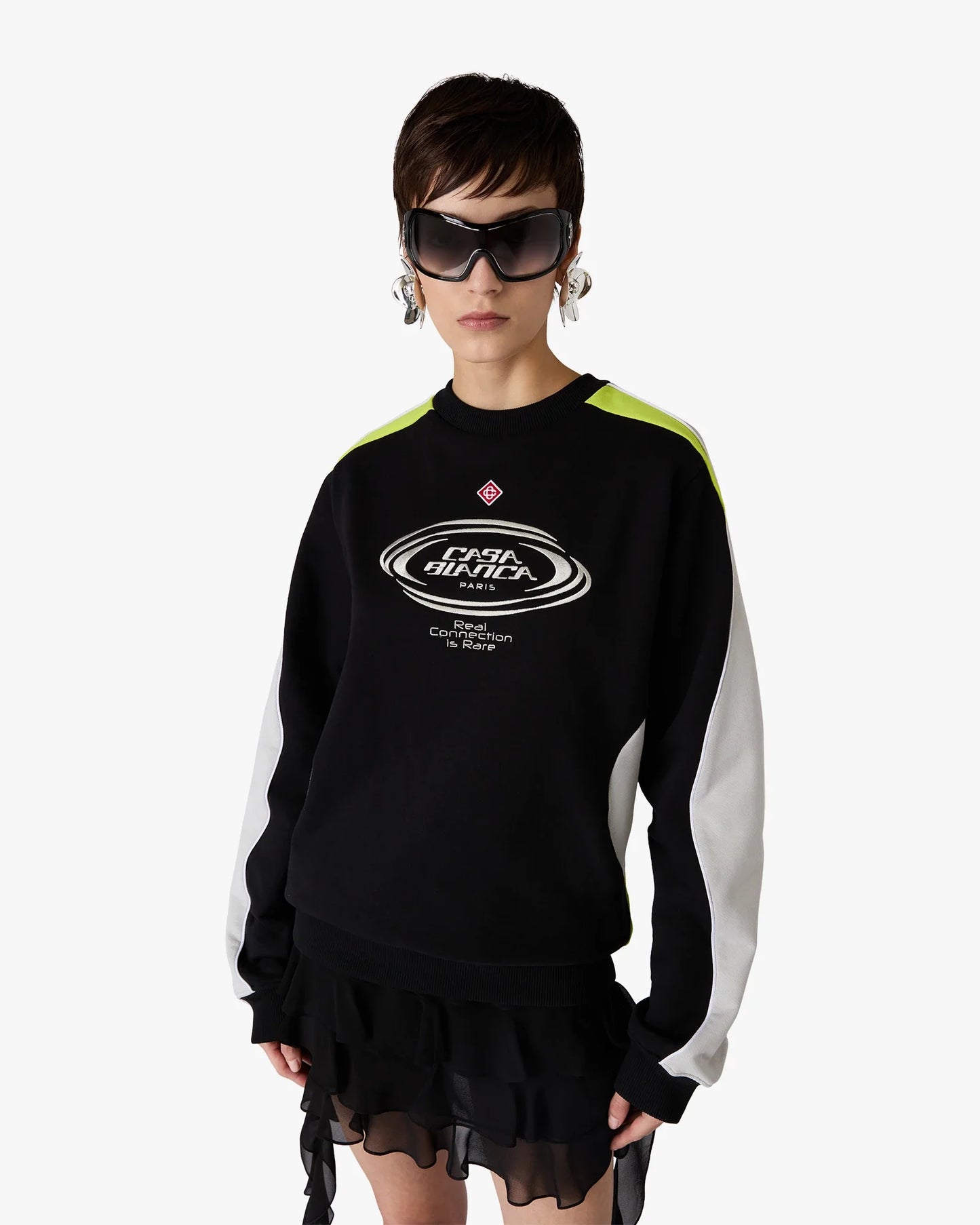 Colourblock Long Sleeve Sweatshirt