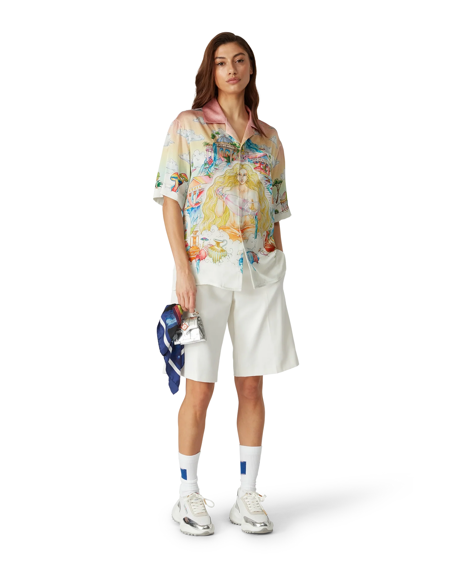The Road To Knowledge Short Sleeve Silk Shirt