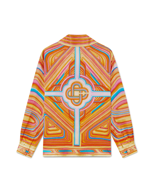 Low Rider Long Sleeve Silk Shirt