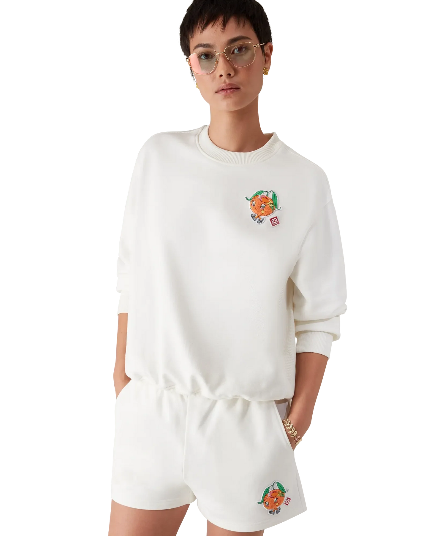 Orange Mascot Sweatshirt