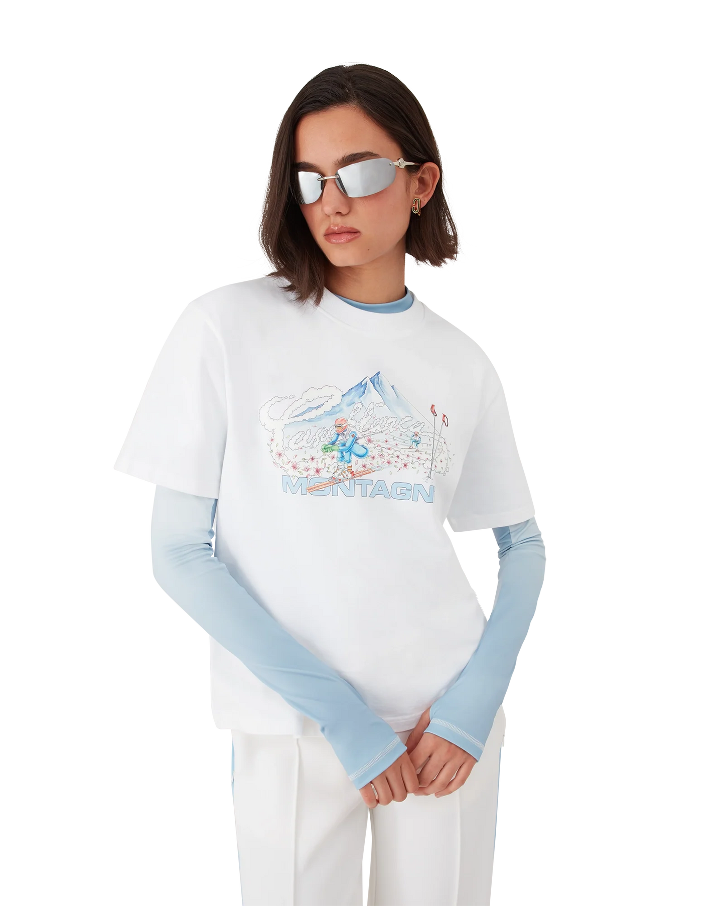 Ski Kurzarm-T-Shirt