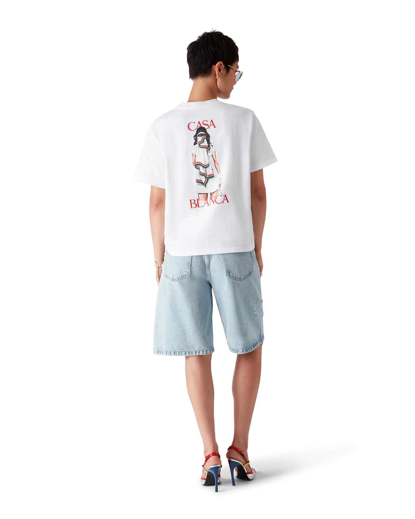 Tennis Girl Short Sleeve T-Shirt