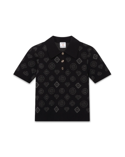 Monogram Jacquard Polo