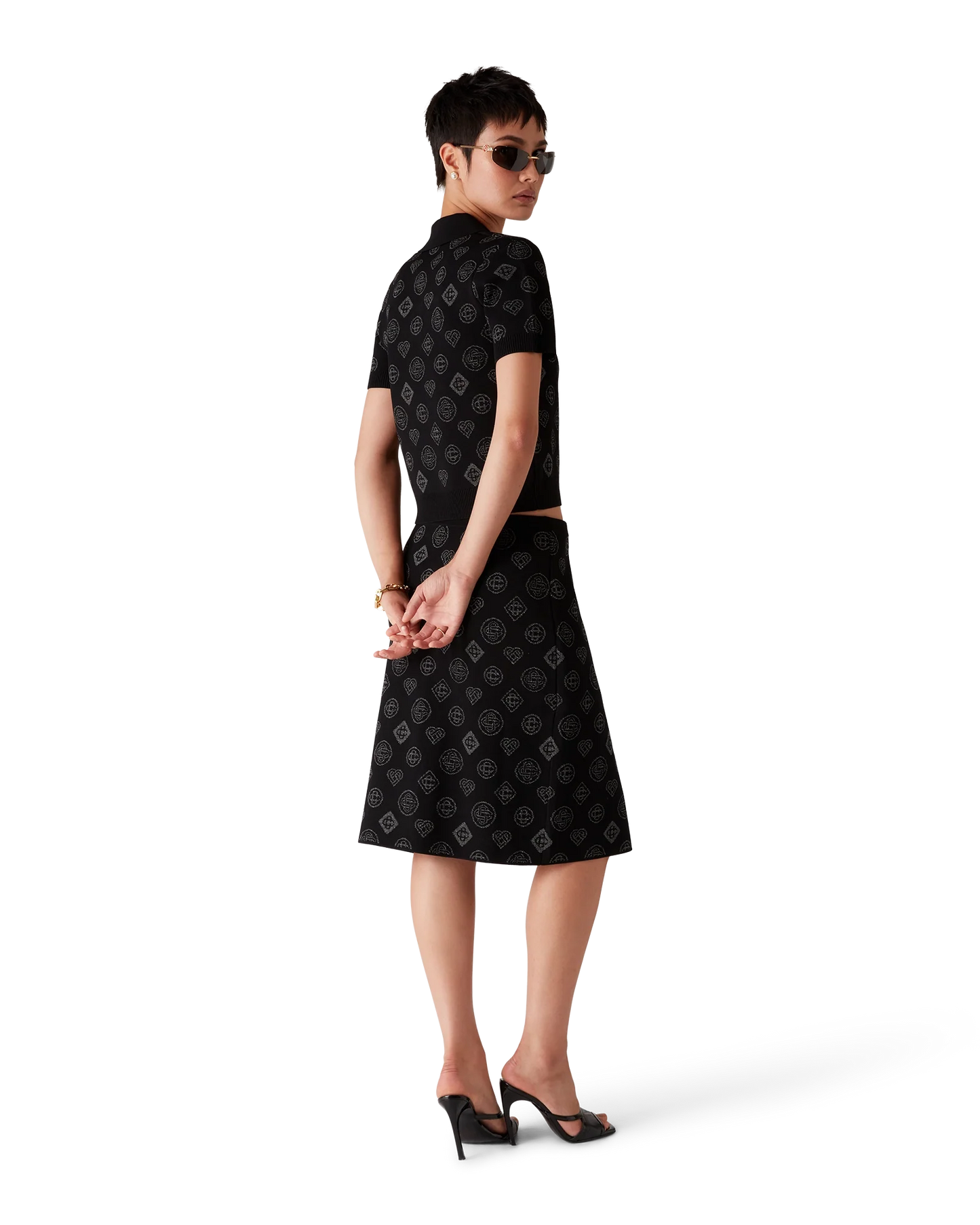 Monogram Jacquard Polo