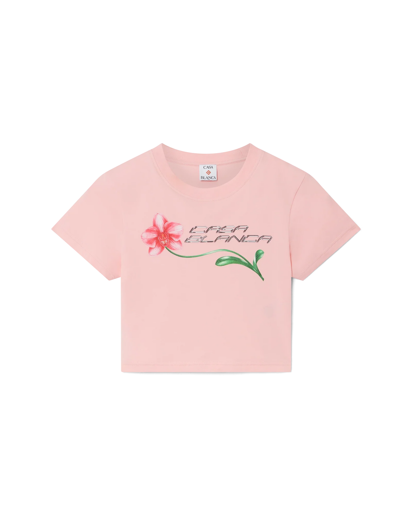 Orchid Logo Cropped Baby-Tee