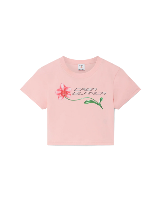 Orchid Logo Cropped Baby-Tee