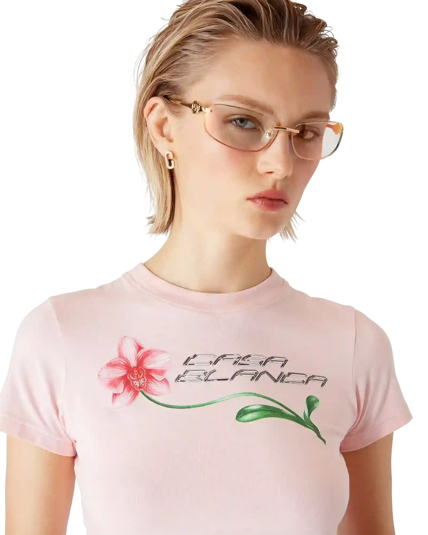 Orchid Logo Cropped Baby-Tee