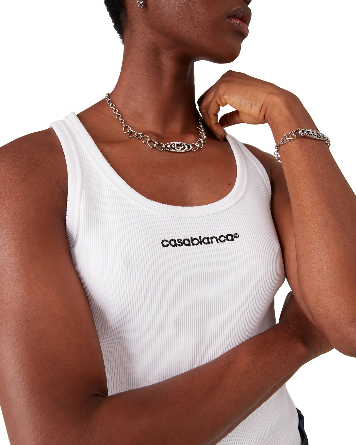 Geripptes Tanktop