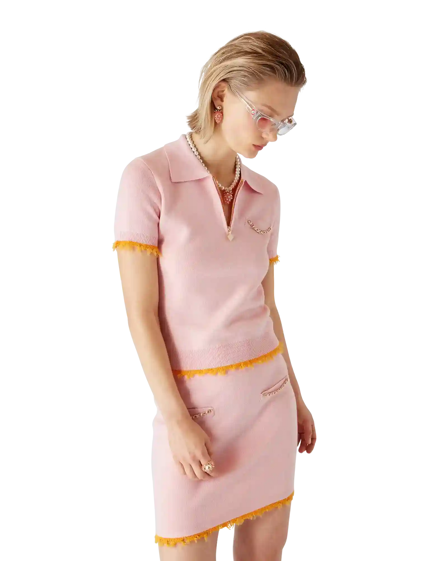 Double Face Polo Shirt