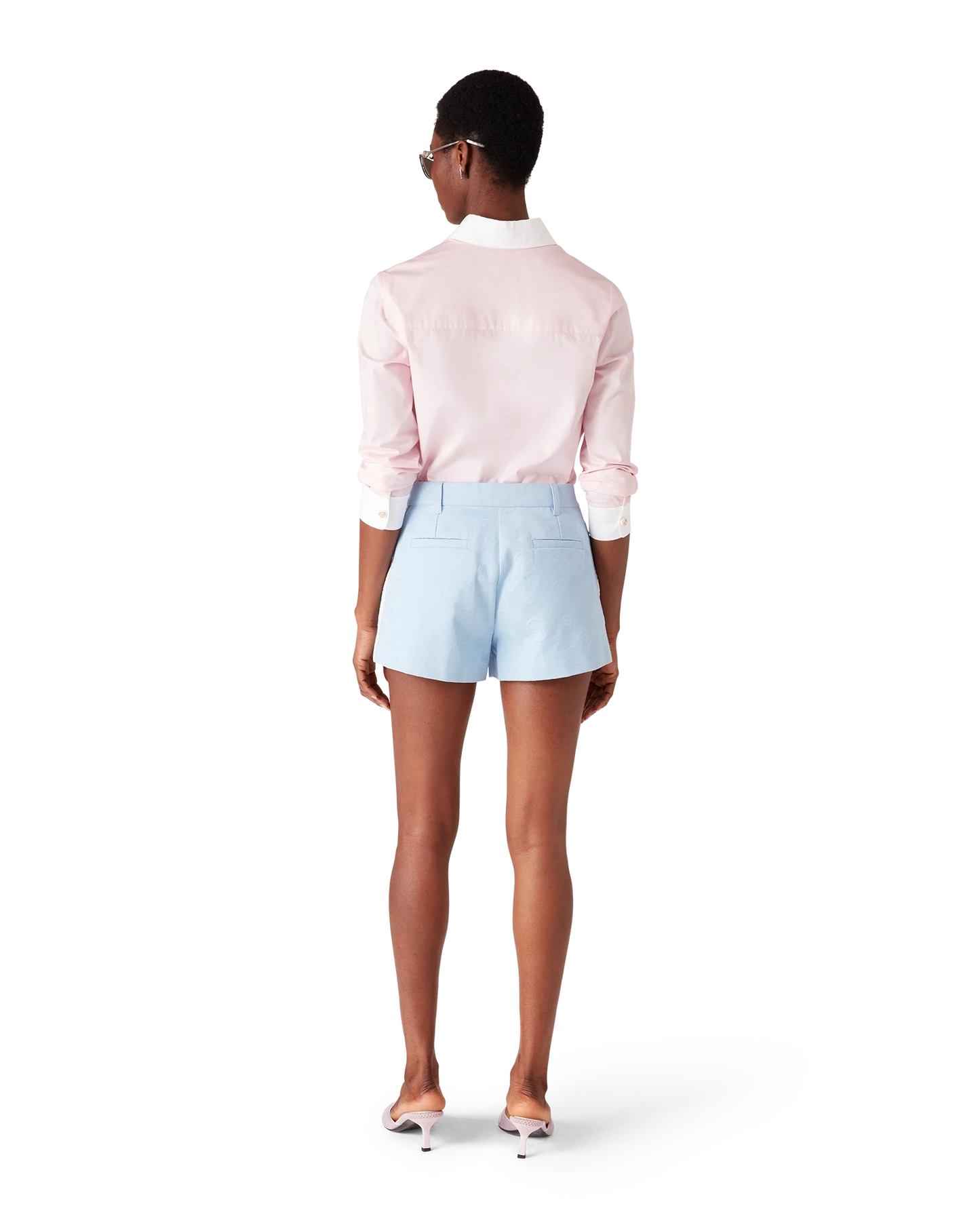 Monogram Mini Shorts