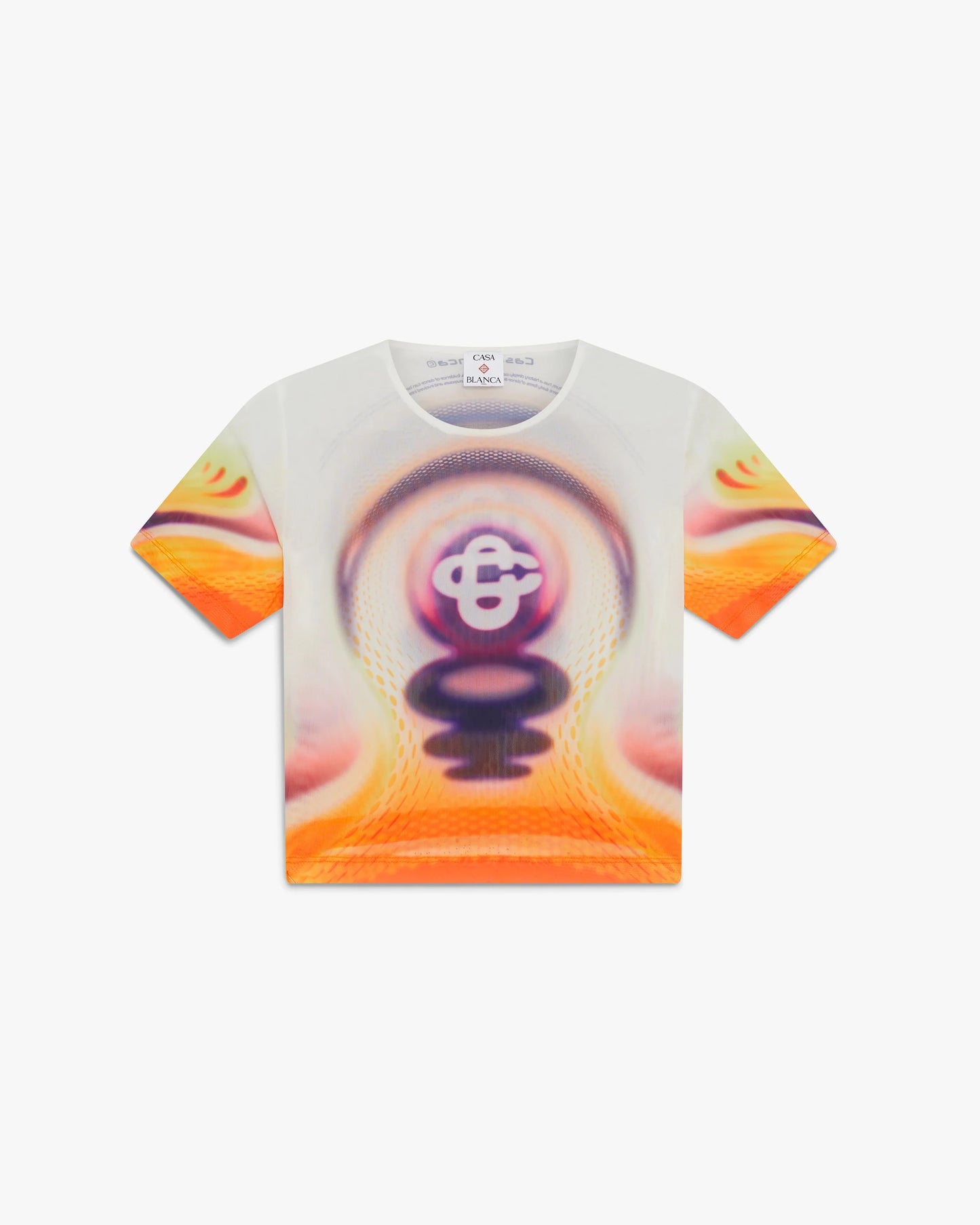 Sporchid Printed Mesh Baby Short Sleeve T-Shirt