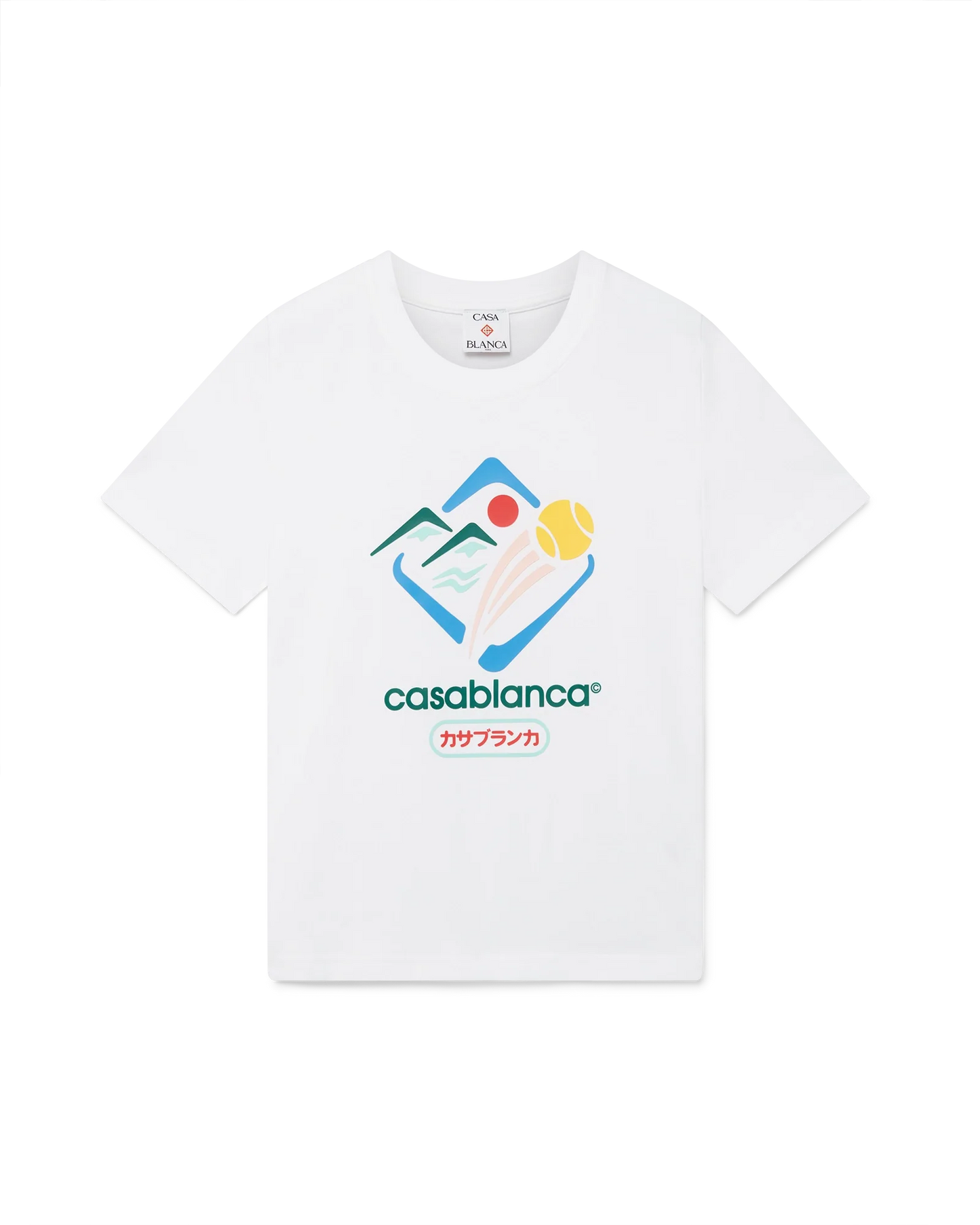 Montagne Sportif verkürztes Kurzarm-T-Shirt