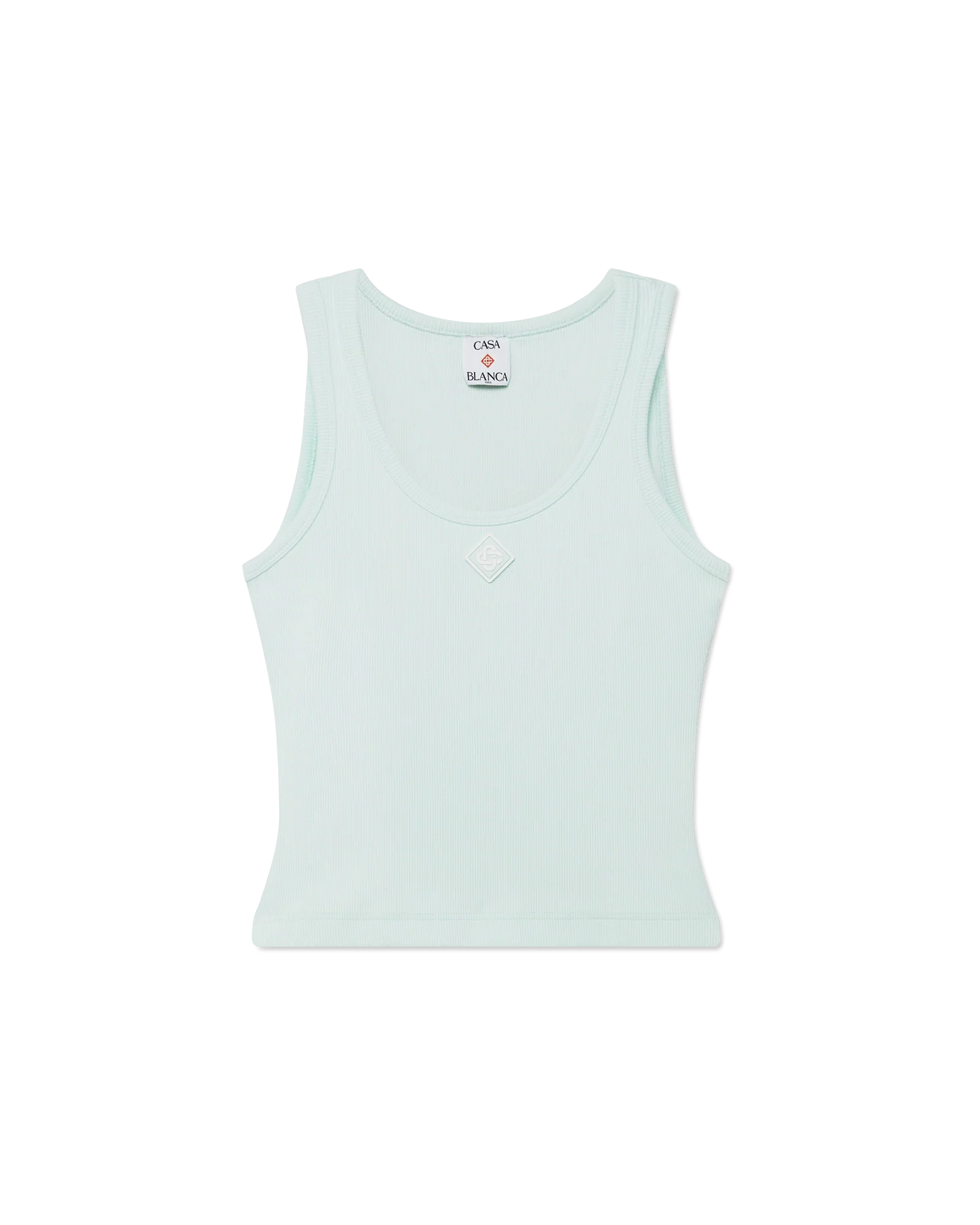 Geripptes Jersey-Tanktop