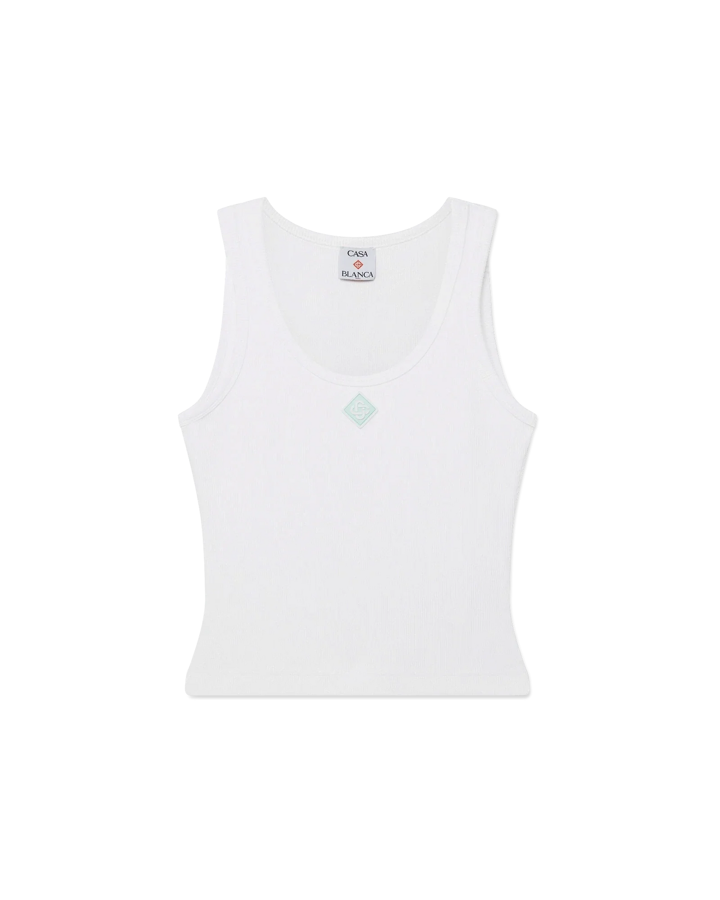 Ribbed Jersey Tank Top