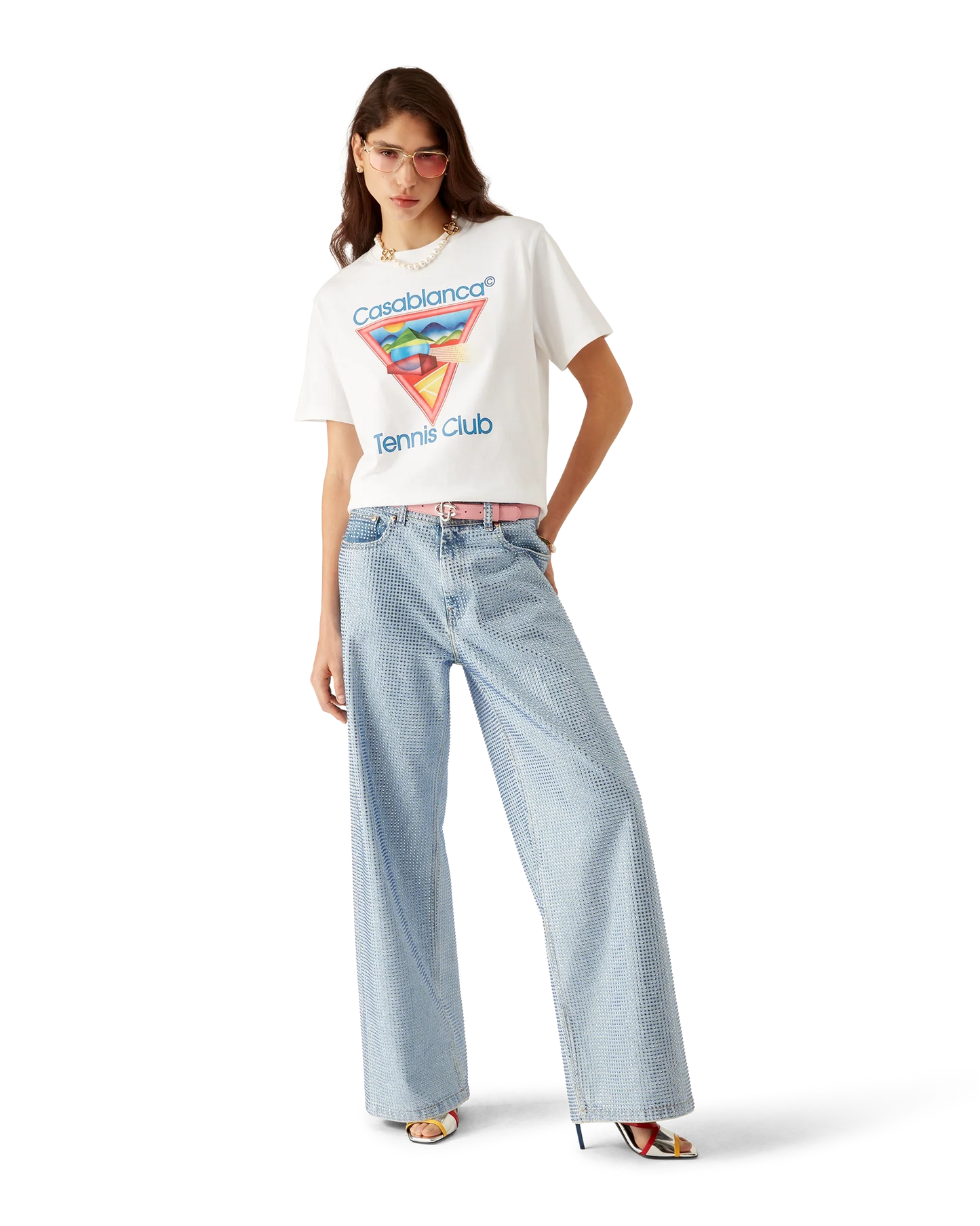 Tennisclub-Icon Kurzarm-T-Shirt