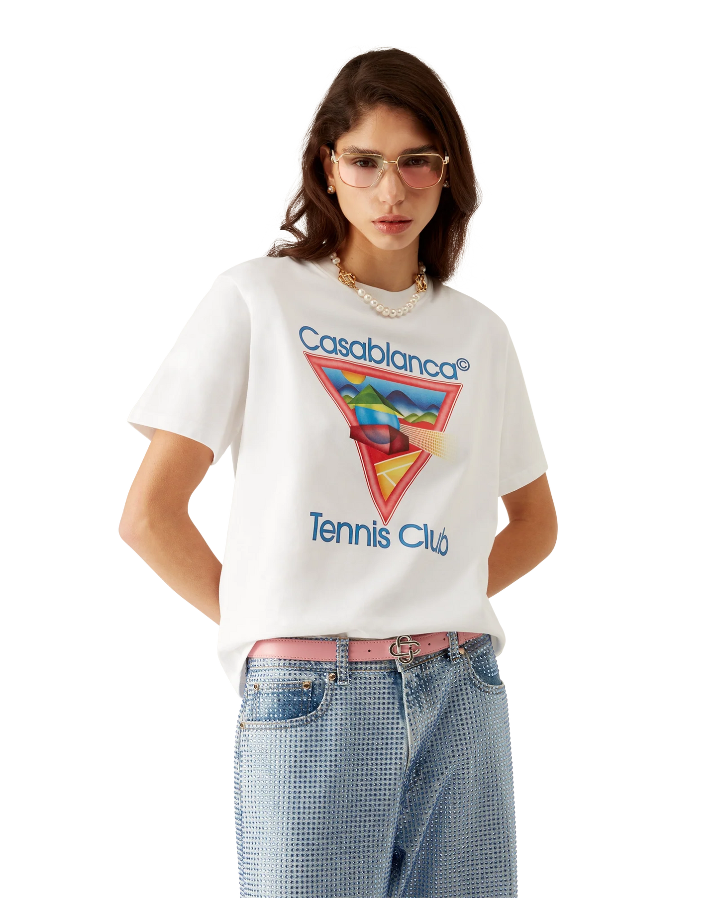 Tennisclub-Icon Kurzarm-T-Shirt