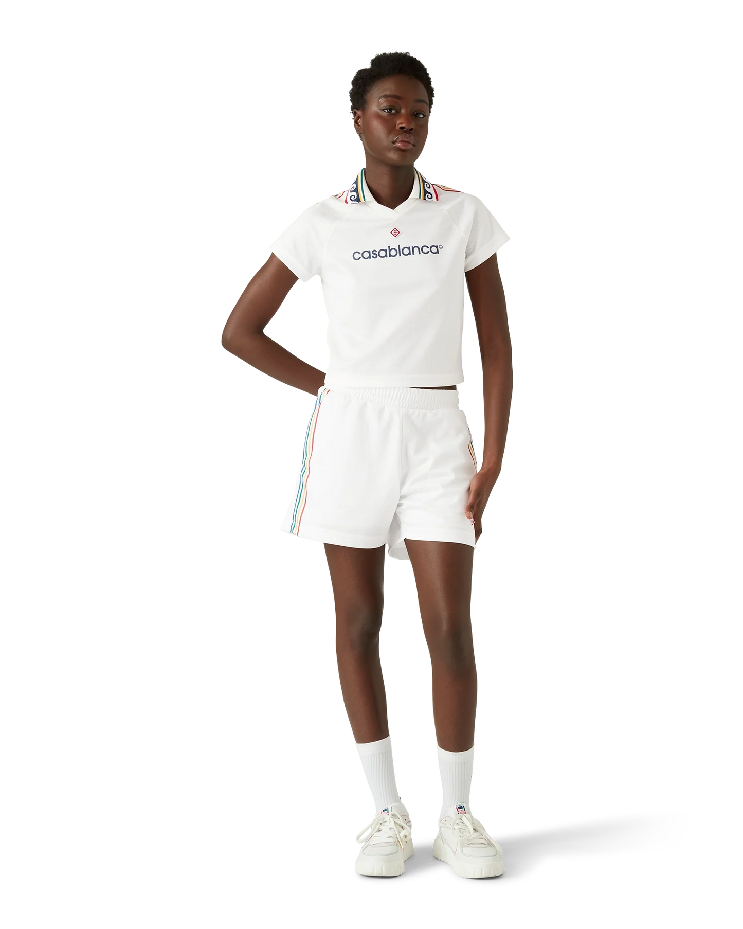 Jacquard Monogram Football Shorts