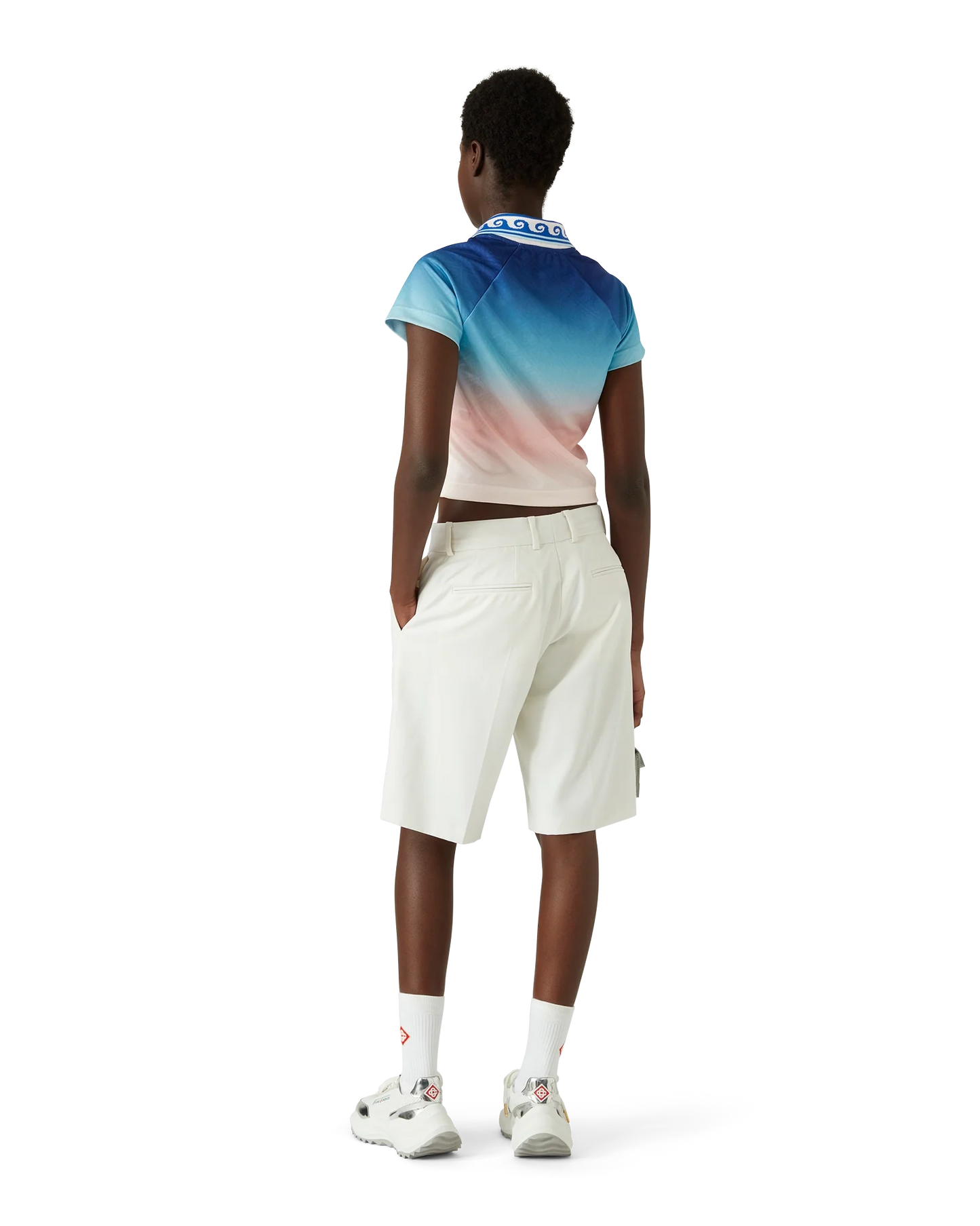 Maillot de foot jacquard à monogramme