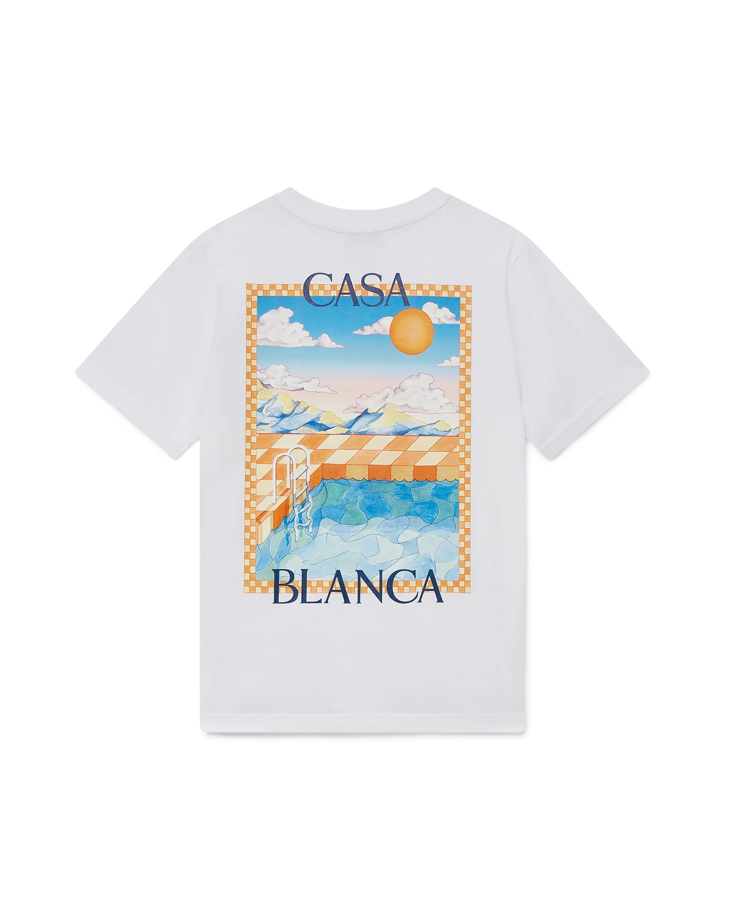 Surreal Pool Kurzarm-T-Shirt