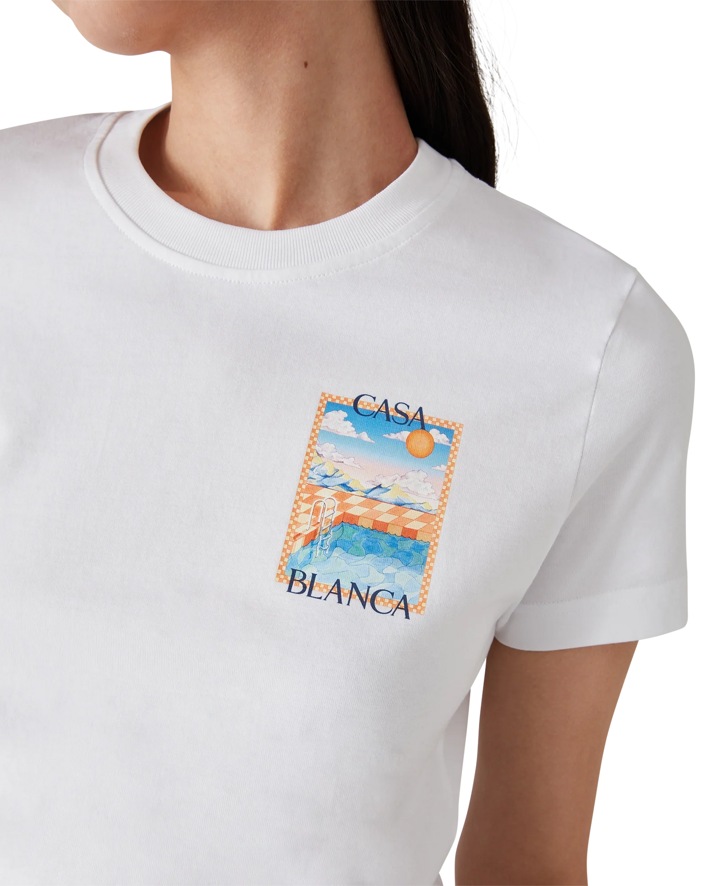 Surreal Pool Kurzarm-T-Shirt