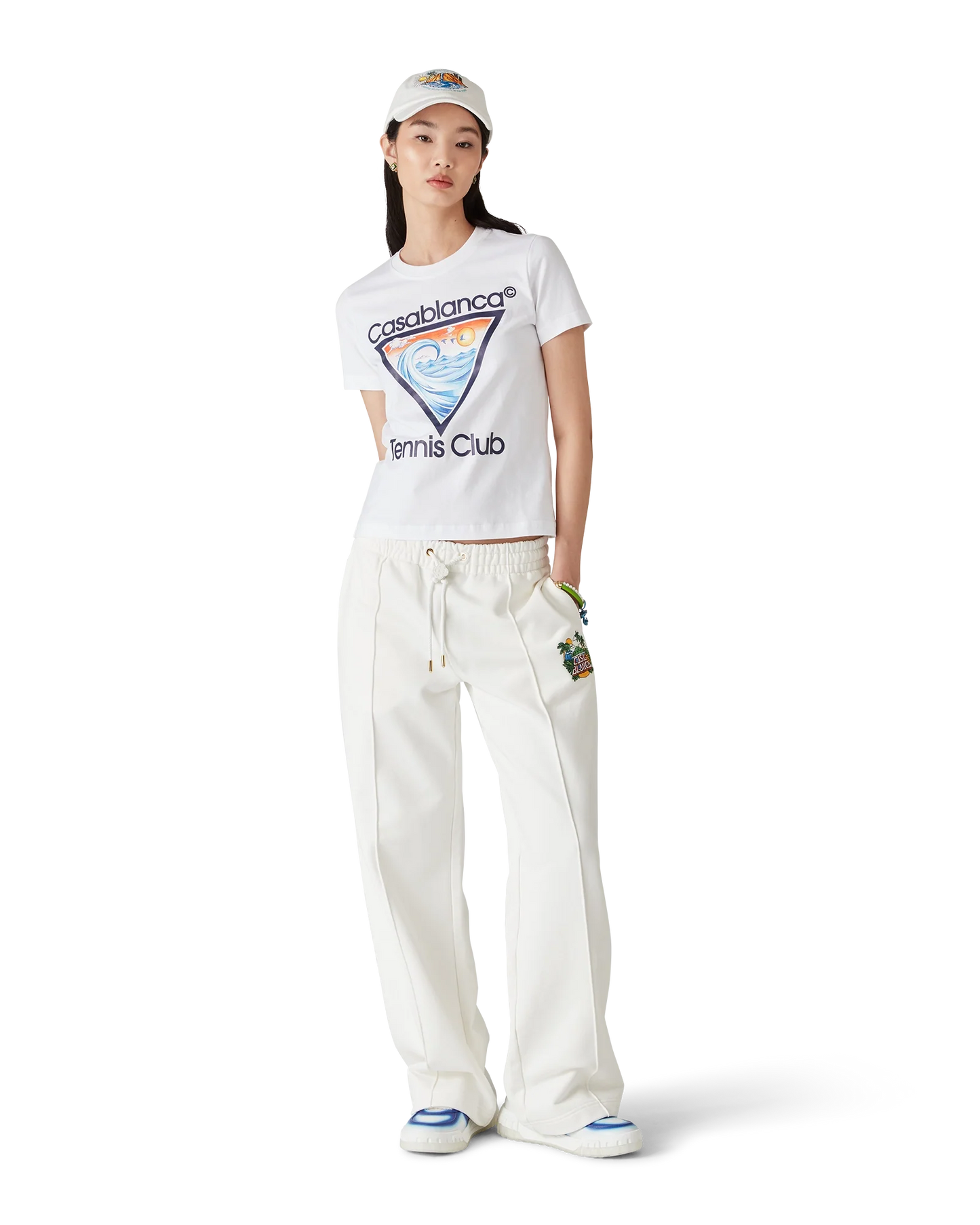 Tennisclub-Icon Kurzarm-T-Shirt
