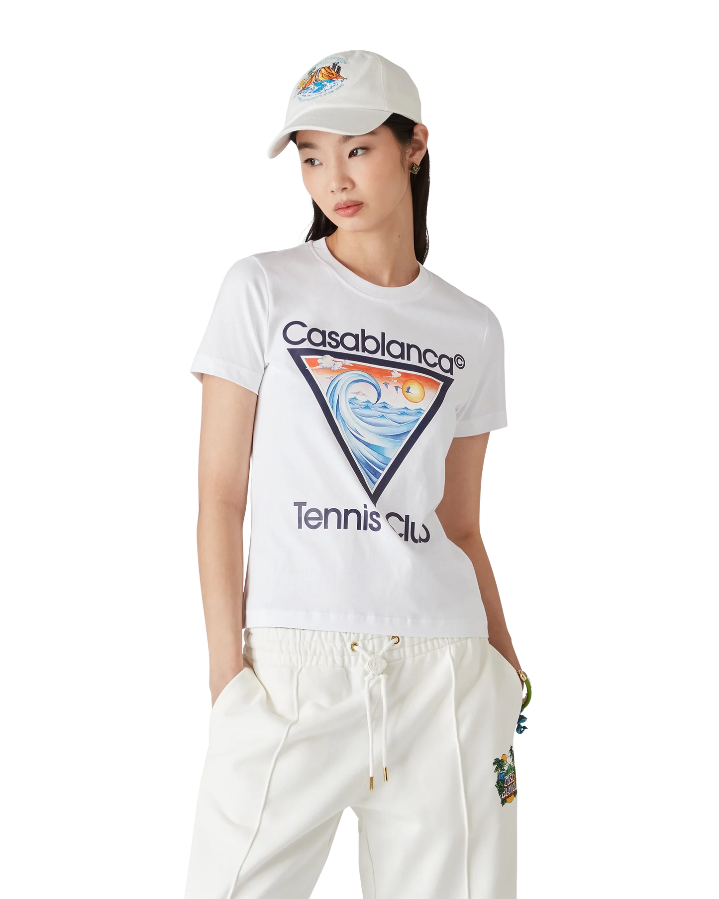 Tennisclub-Icon Kurzarm-T-Shirt